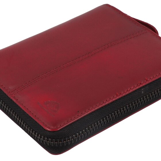 Greenburry Destressed Portemonnee RFID-bescherming Leer 13 cm