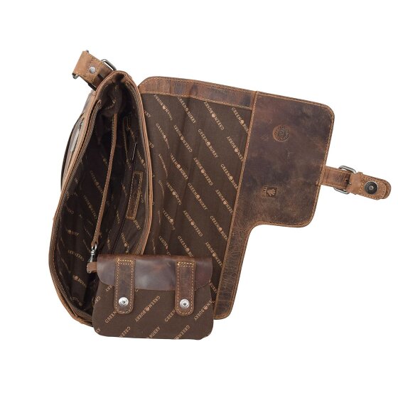 Greenburry Vintage Crossbody tas Leder 32 cm