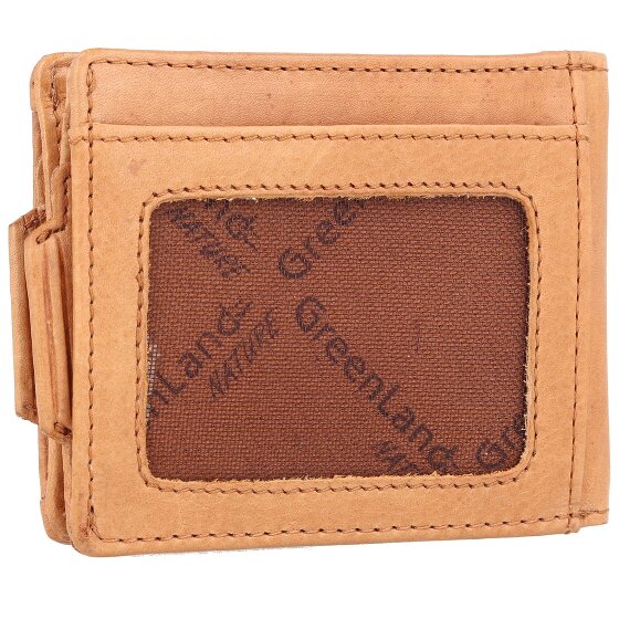 Greenland Nature Portemonnee RFID-bescherming Leder 10 cm
