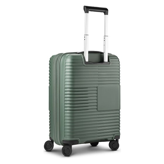Redolz Essentials 17 2.0 4 wielen Cabinewagen 55 cm Laptopvak met uitbreidingsplooi