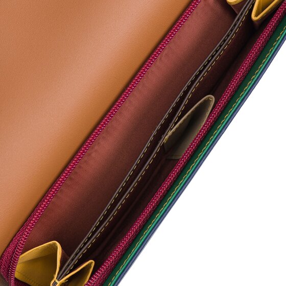 Mywalit Tri-fold Zip Wallet Leren Portemonnee 17 cm