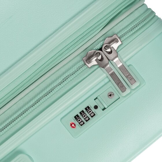 Heys Pastel 4 wielen Cabinewagen S 53 cm met uitbreidingsplooi