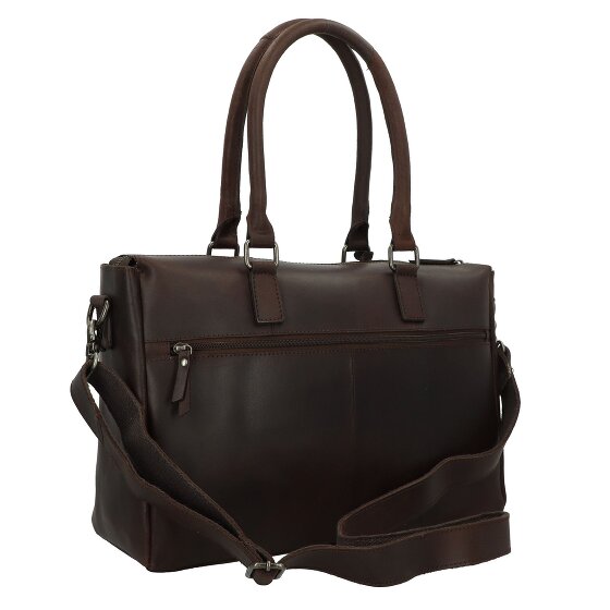 Burkely On the move Shopper Tas Leer 40 cm Laptop compartiment