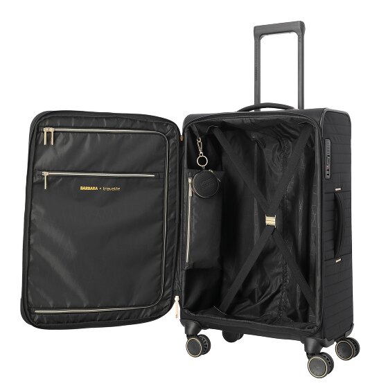 Travelite Barbara Stepp 4 wielen Trolley M 68 cm met uitbreidingsplooi