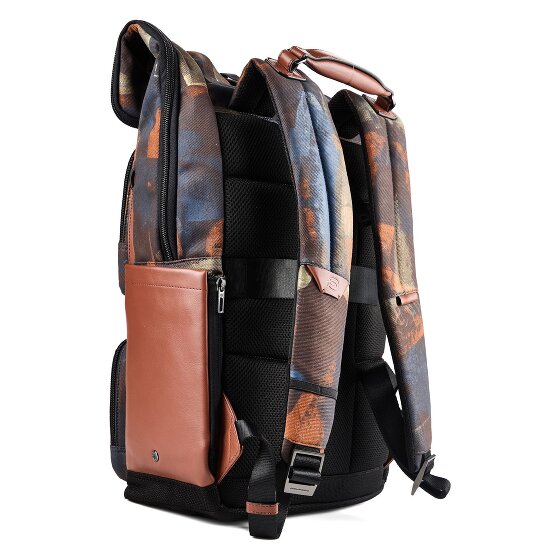 Piquadro Oberon Dagrugzak RFID-bescherming 48 cm Laptopvak