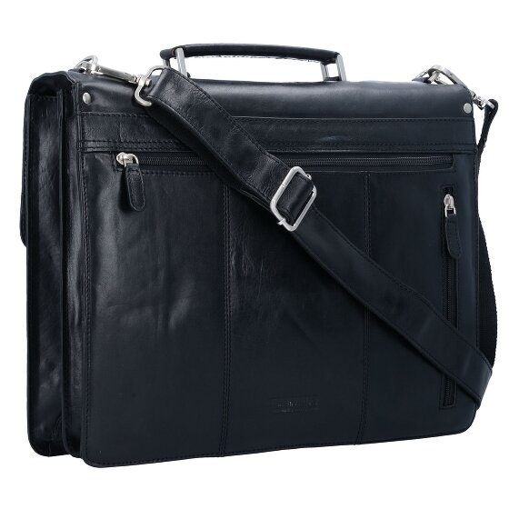 Leonhard Heyden Cambridge Aktetas Leder 40 cm Laptopcompartiment