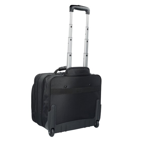 Dermata 2 wielen Zakelijke trolley 38 cm Laptopvak