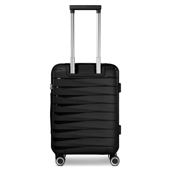 Franky London 4 wielen Cabinewagen S 55 cm met uitbreidingsplooi