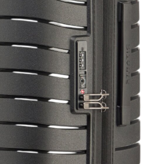 Stratic Novium 4 wielen Trolley L 77 cm met uitbreidingsplooi