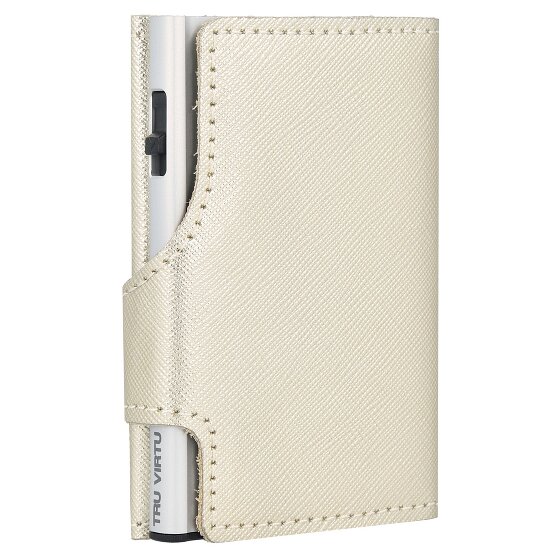 Tru Virtu Click & Slide Creditcardetui Portemonnee RFID Leer 6,5 cm