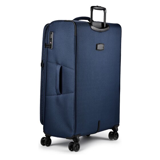 d&n Travel Line 9804 4 wielen Trolley L 78 cm met uitbreidingsplooi