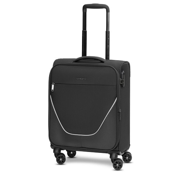 Stratic taska 4-Wiel Cabin Trolley S 55 cm met uittrekbare plooi