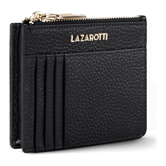 Lazarotti Bologna Leren sleutelhanger Kaarthouder leer 11,5 cm met air tag compartiment