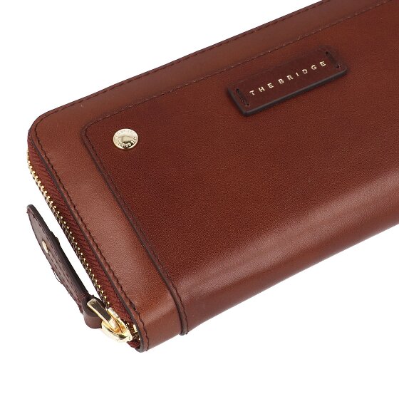 The Bridge Cecilia Portemonnee RFID-bescherming Leer 19.5 cm