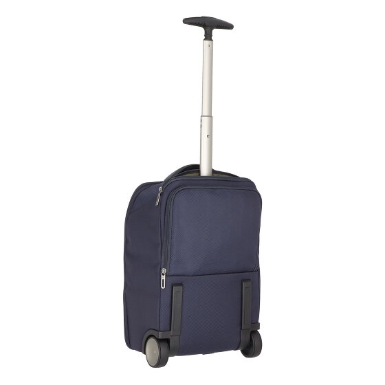 Piquadro Brief 2 wielen Rugzak trolley 40 cm Laptop compartiment