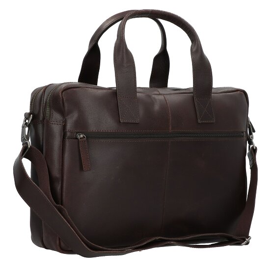 Burkely Vintage Jesse aktetas leer 42 cm laptop compartiment