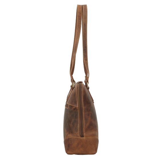 Greenburry Vintage Shopper Tas Leer 37 cm Laptop compartiment
