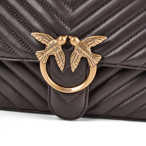 PINKO Love One Crossbody tas Leder 26.5 cm