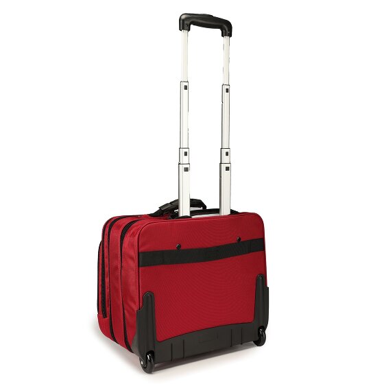 Dermata 2 wielen Zakelijke trolley 38 cm Laptopvak