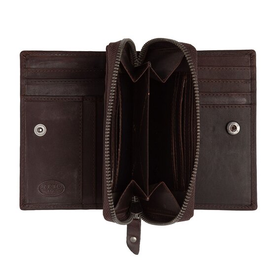 The Chesterfield Brand Dalma Portemonnee RFID-bescherming Leer 9.5 cm The Chesterfield Brand Dalma Portemonnee RFID-bescherming Leer 9.5 cm