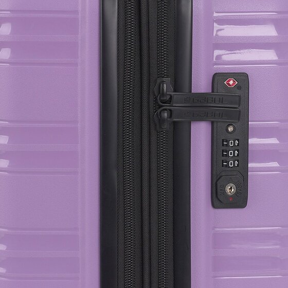 Gabol Uyiko 4 wielen Cabinewagen 54 cm met uitbreidingsplooi