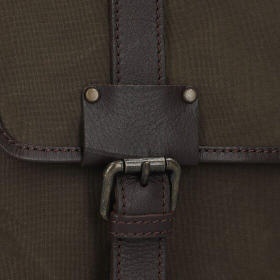 Harbour 2nd City Canvas Yale Aktetas Messenger 37 cm Laptop compartiment