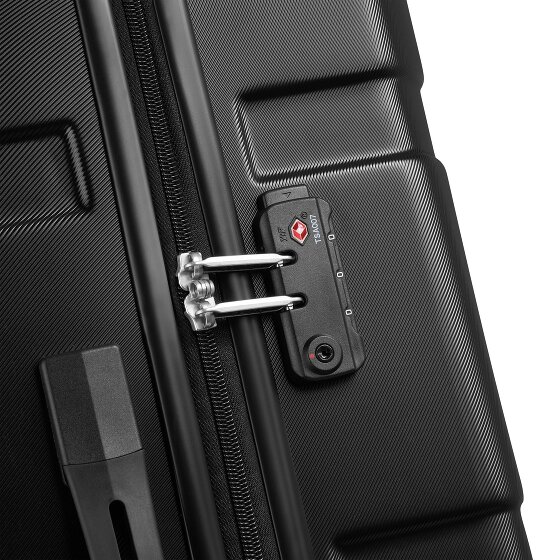 Delsey Paris x United Colors of Benetton Now Hardside 4-wiel kofferset 3-delig met stretch vouw