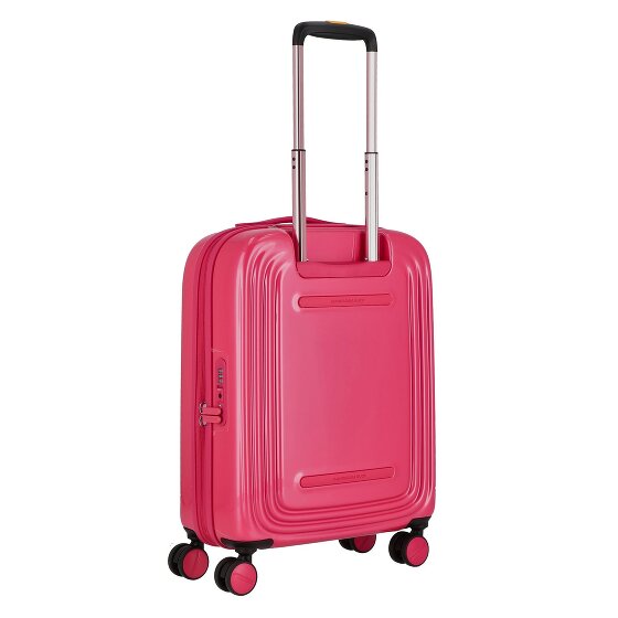 Mandarina Duck Logoduck + Metal 4 wielen Trolley S 55 cm met uitbreidingsplooi