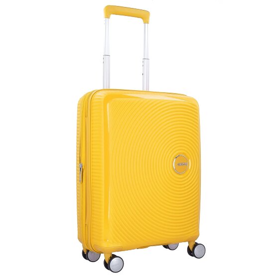 American Tourister Soundbox 4 wielen Cabinewagen 55 cm met uitbreidingsplooi