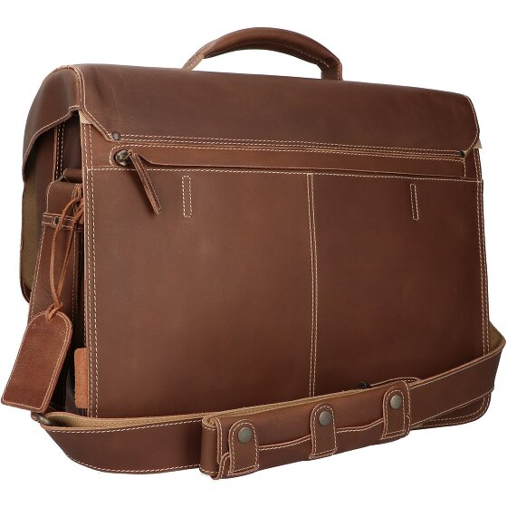 aunts & uncles Hunter Big Finn aktetas leer 40 cm laptopvak