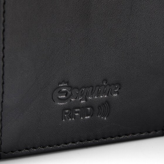 Esquire Silk Portemonnee RFID-bescherming Leder 11.5 cm