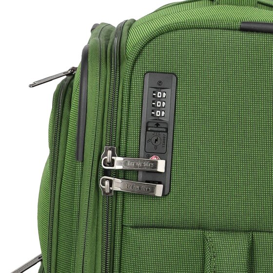 Travelite Cubis 4 wielen Cabinewagen S 55 cm met uitbreidingsplooi