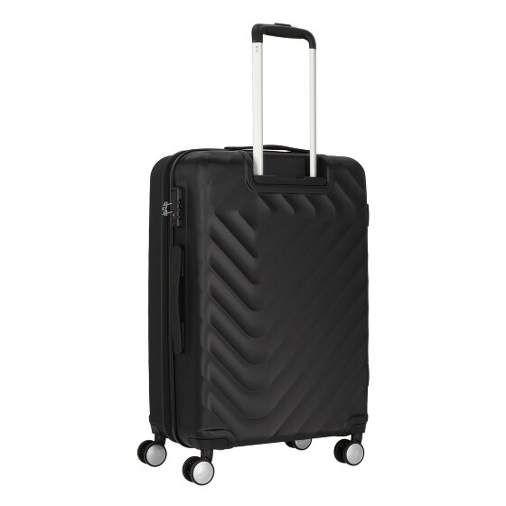 American Tourister Summer Square 4 wielen Trolley 67 cm met uitbreidingsplooi