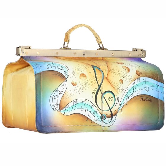 Greenland Nature Art+Craft Dokterkoffer Leer 48 cm Laptopcompartiment