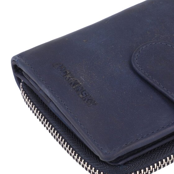 Jack Kinsky Aruba Portemonnee Leer 10 cm