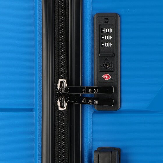 d&n Travel Line 4100 4 wielen Trolley L 74 cm