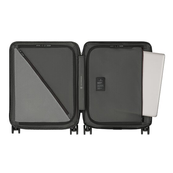 Victorinox Airox Advanced 4 wielen Cabinewagen S 55 cm Laptop compartiment met uitbreidingsplooi