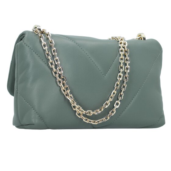 Patrizia Pepe Fly gewatteerde lederen schoudertas 25 cm