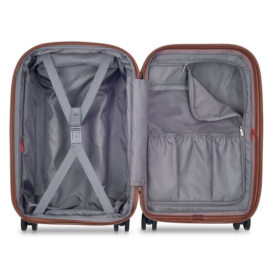Delsey Paris Carrousel 4 wielen Cabinewagen 55 cm met uitbreidingsplooi Delsey Paris Carrousel 4 wielen Cabinewagen 55 cm met uitbreidingsplooi