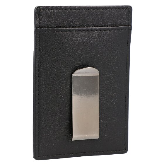 Police PT389-08536 Creditcard etui leer 7 cm met geldclip