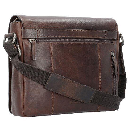 Leonhard Heyden Roma Messenger Leder 31 cm Laptopcompartiment