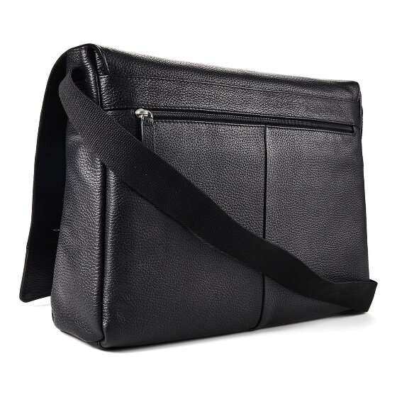 Strellson Kennington Messenger Leder 38 cm Laptopvak