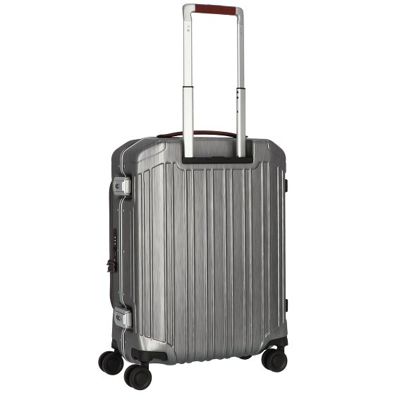 Piquadro PQ-LM 4-wiel cabinewagen 55 cm Laptopvak