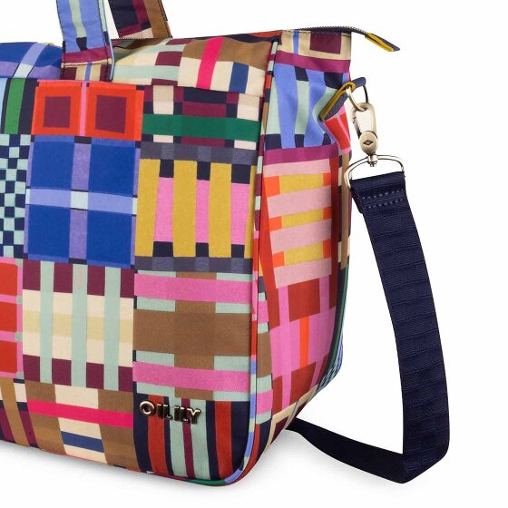 Oilily Tartan Tape Wynda Shopper Tas 31 cm