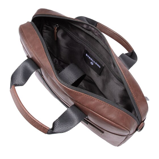 Strellson Charles Koffer Leer 39 cm Laptop compartiment