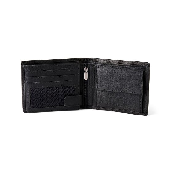 Jack Kinsky Porto 101 Portemonnee RFID-bescherming Leder 12.5 cm