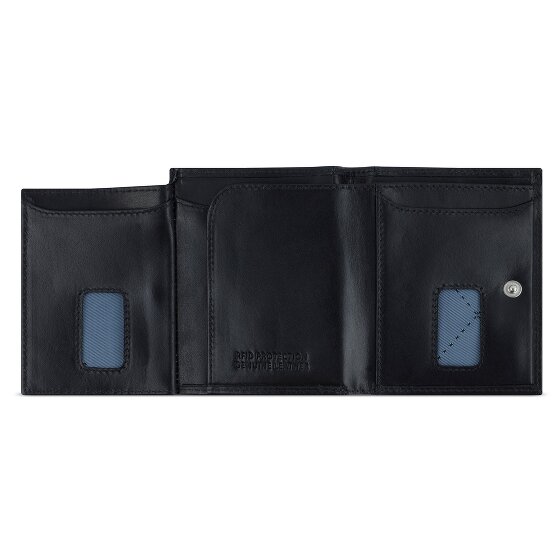 bugatti Secure Slim Portemonnee RFID-bescherming Leer 8 cm