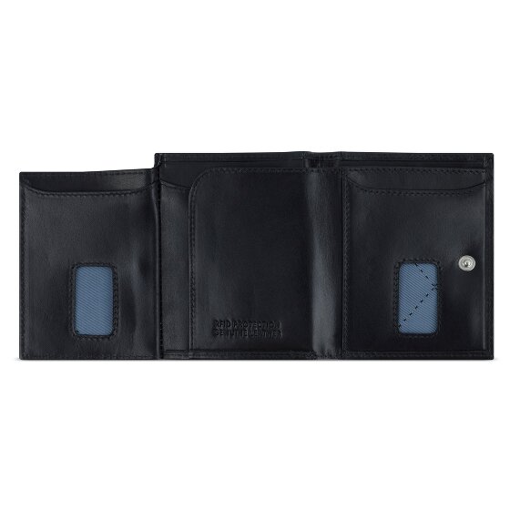 bugatti Secure Slim Portemonnee RFID-bescherming Leer 8 cm
