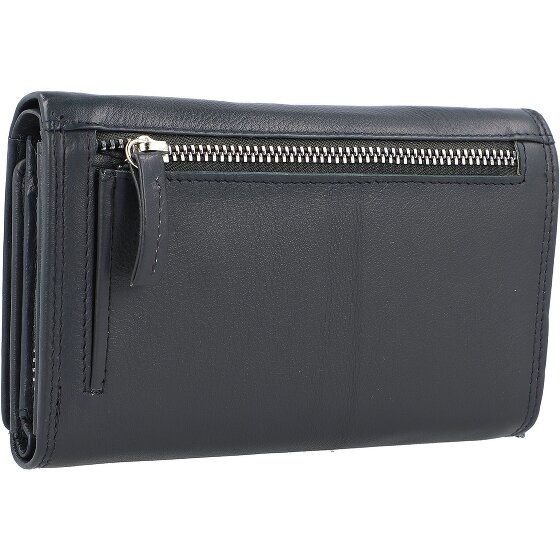 Mika Leren portemonnee 15 cm