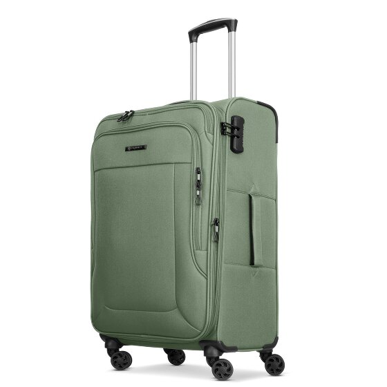 Franky Melbourne 3.0 4-wiel kofferset, 3-delig, met rekbare vouw